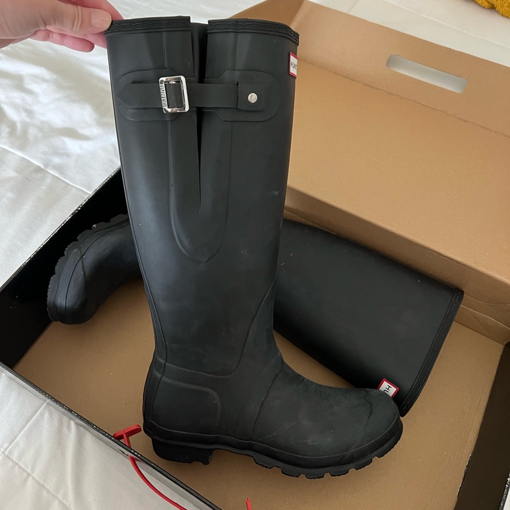 Original Style Black Hunter Boots Women